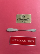 TARTINEUR CHRISTOFLE RUBANS MÉTAL ARGENTÉ TRES  BEL ETAT 18CM