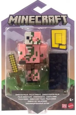 194735031887 Mattel. GTP08 Minecraft Pinglin Zombi Mattel
