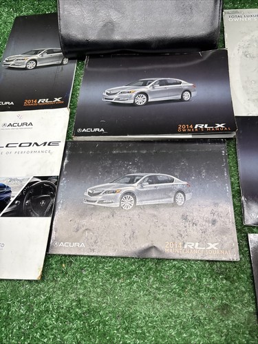2014 Acura Rlx Owners Manual Set OEM 14 - Picture 8 of 19