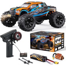 ZD Racing MT-16 1/16 50MPH Brushless 4WD RC Truck,Upgradeable All-Terrain Rem...