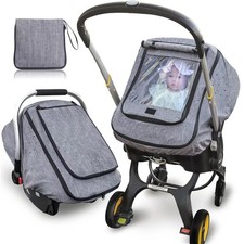 Car Seat Rain Cover,Universal Baby Stroller Accessory for Infant Car Seat Str...