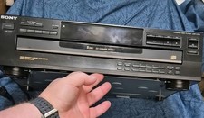 Sony CDP-C365 5-Disc CD Changer Player EX-CHANGE Black 1995 Stereo RCA
