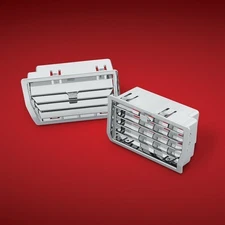 Show Chrome Lower Fairing Fresh Air Vents Motorcycle Street Bike 52-552