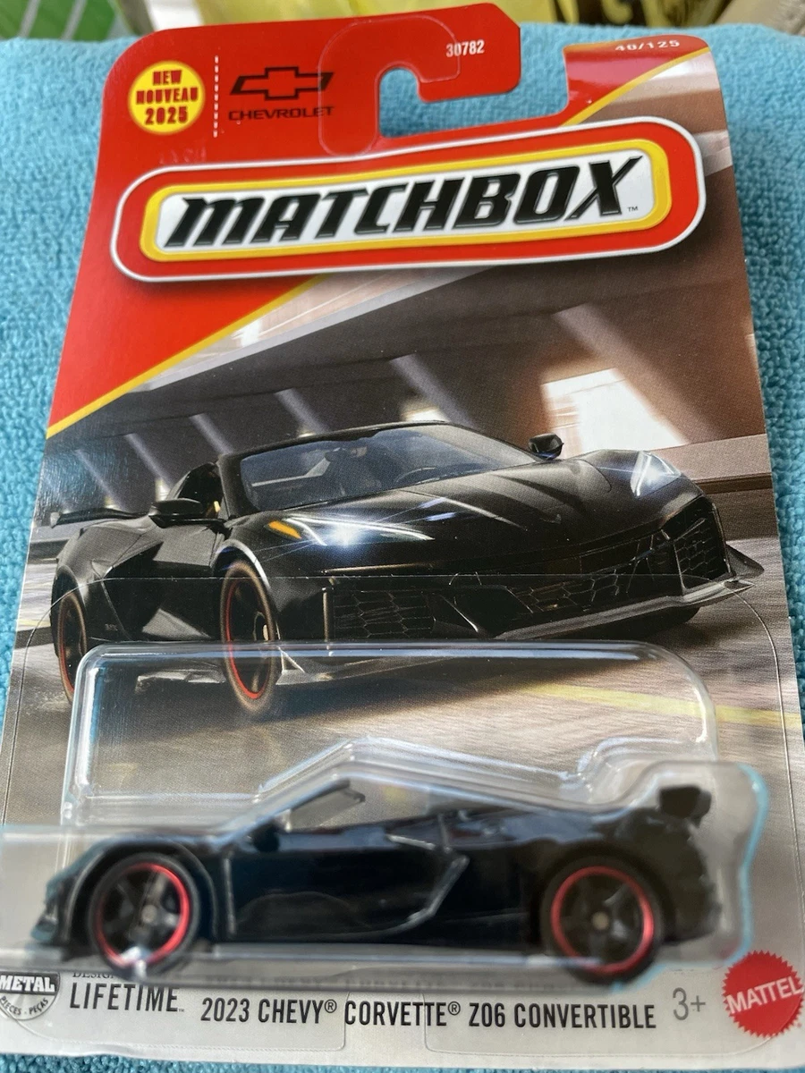 Chevrolet Corvette 1956 Noire Matchbox 1/43 - Collection