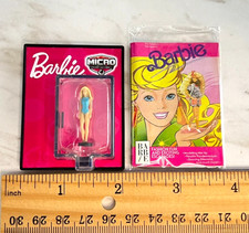 World's Smallest Micro BARBIE MALIBU 519 w/ COMIC MAGNIFIER 1" Mini