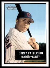 Corey Patterson 2003 Bowman Heritage #7 Cubs MLB READ FREE SHIPPING AutographDen