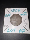 Seated Liberty Half Dollar 50C 1856 No Motto Arrows