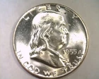 1955 BUGS BUNNY FS-401 FRANKLIN HALF DOLLAR CHOICE UNCIRCULATED CH. UNC ORIGINAL