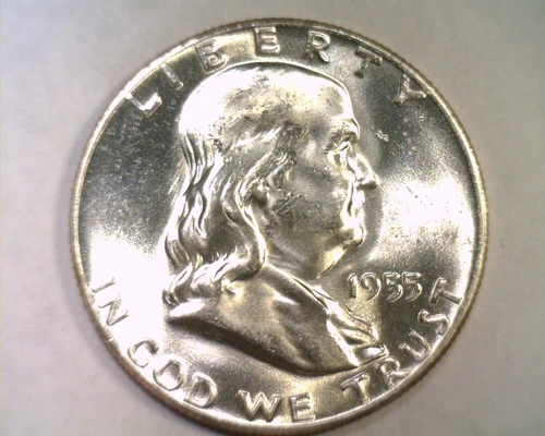 1955 BUGS BUNNY FS-401 FRANKLIN HALF DOLLAR CHOICE UNCIRCULATED CH. UNC ORIGINAL