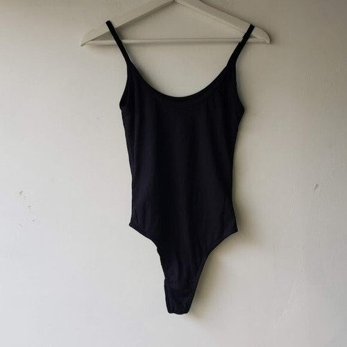 Body elástico para mujer Maria Vittoria Paolillo estampado MVP negro blanco talla 8 - Imagen 4 de 7