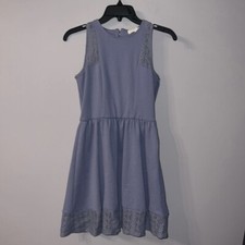 New Purple A line lace dress rewind XS #881