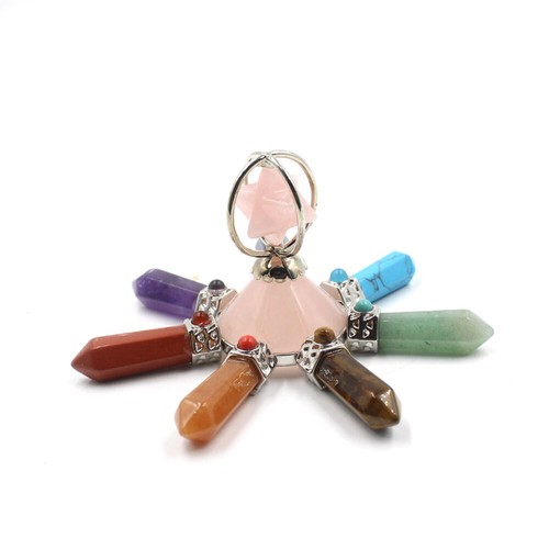 Harmonize Merkaba Seven Chakra Pyramid Generator Energy Reiki Healing Crystal - Picture 9 of 17