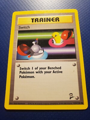 Pokémon TCG Switch Base Set 2 123/130 Regular Unlimited Common LP-NM | eBay