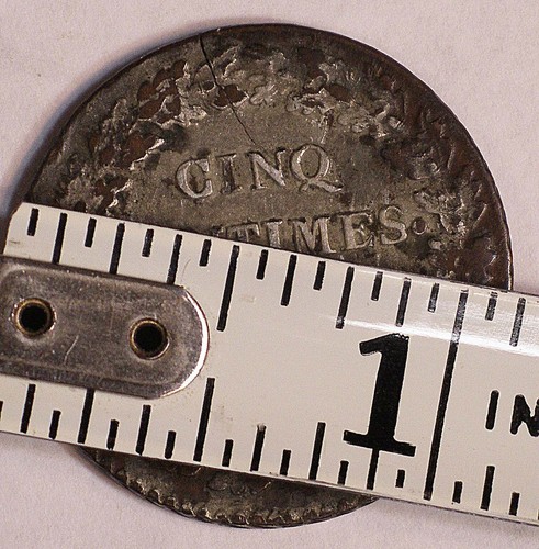 (1797-8) Moneda de 5 céntimos Francia L'AN5 BB KM-640,4 #15370 - Imagen 3 de 5