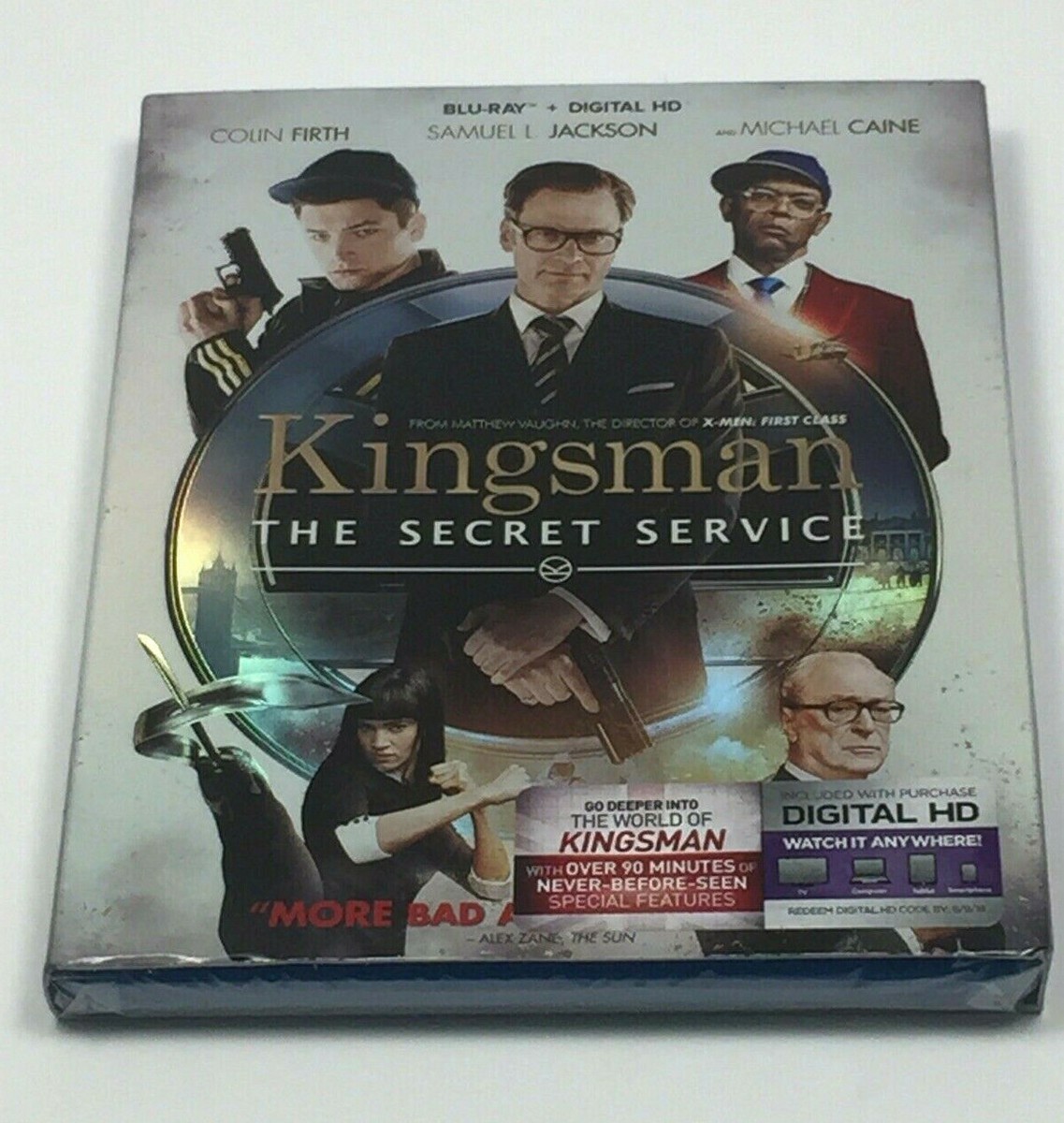 Kingsman The Secret Service DVD Colin Firth Spy Movie, New and