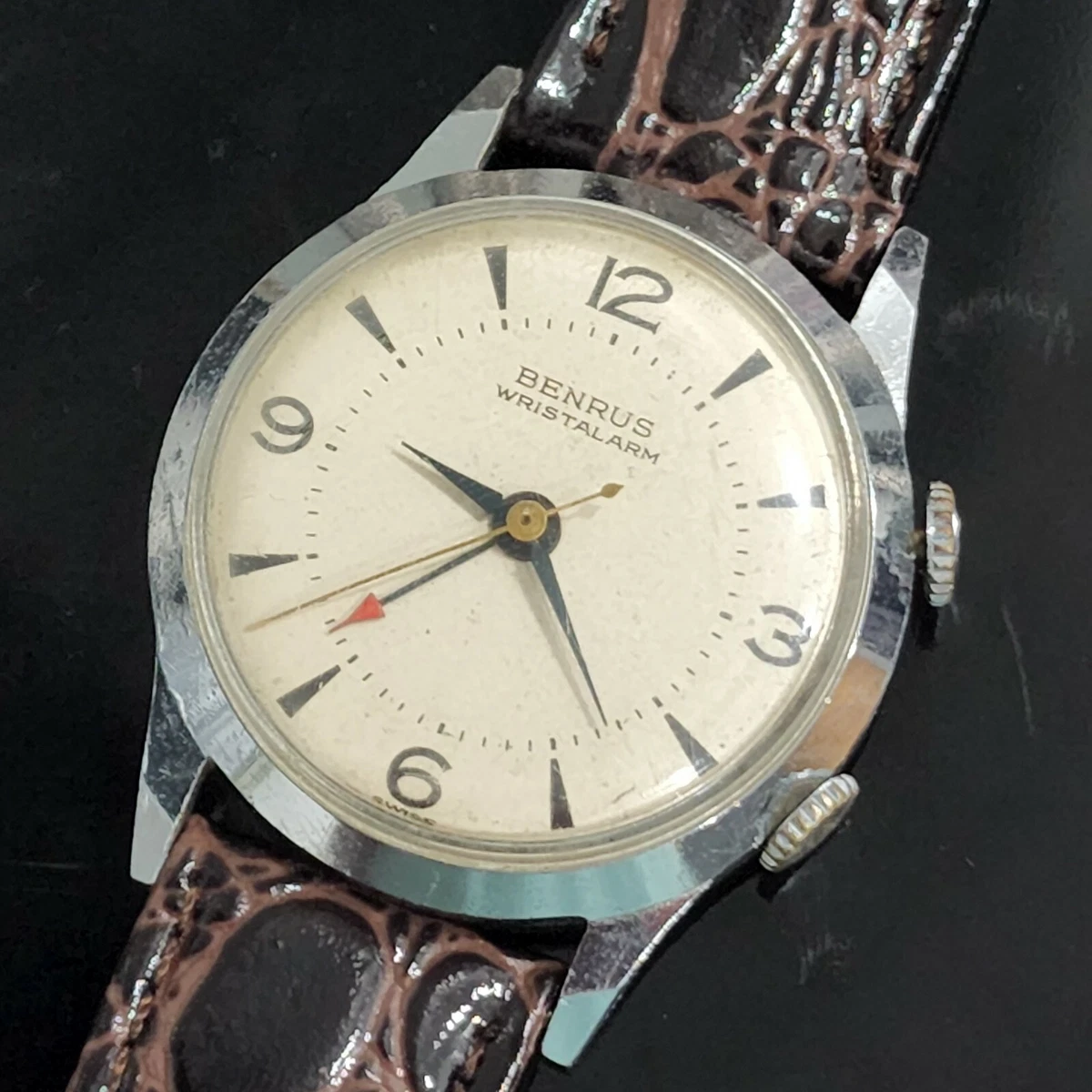 Benrus wrist alarm watch cheap