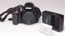NIKON D3300 24MP DIGITAL CAMERA BODY MINT W/BATTERY  CHARGER