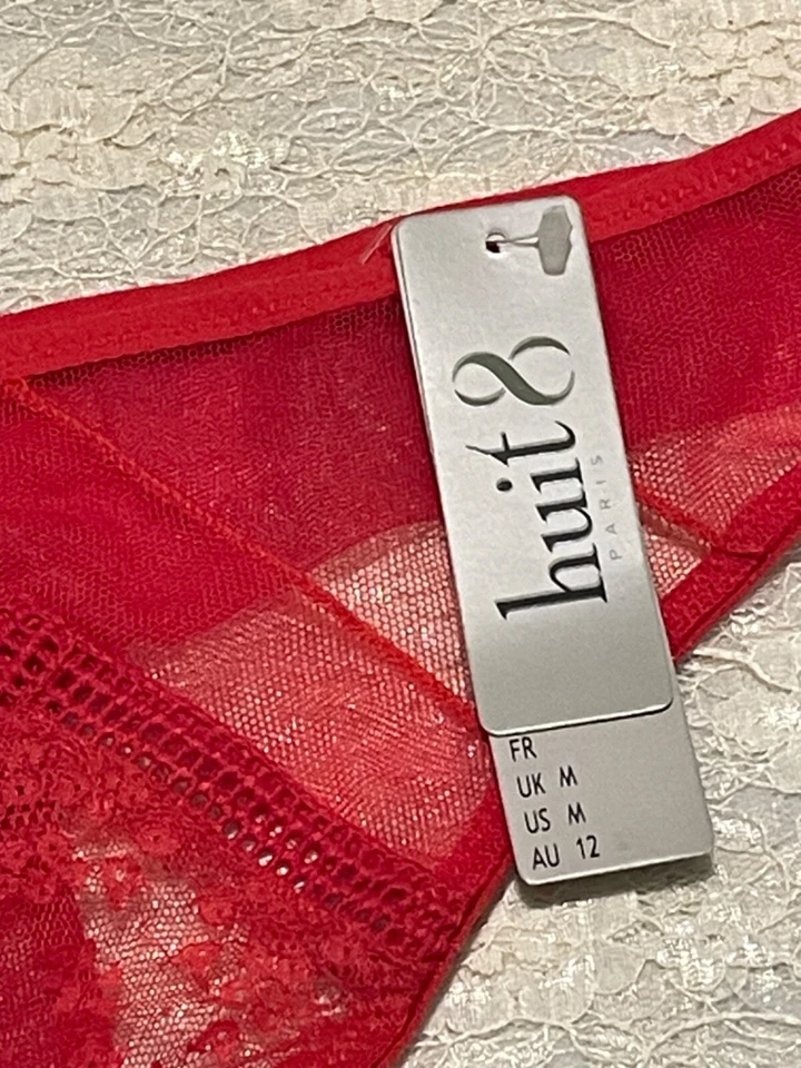 Tanga Panty Colección Huit Rumeur Tanga M Rojo Vacaciones Foto 2 de 2