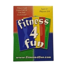 Fitness 4 Fun Exercise Card Game Full of Excitement for Kids and Families.