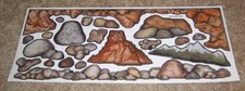 Notsocute Sticker Sheet ~ Rocks/Mountains