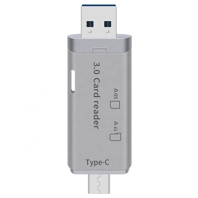 Type C Micro USB SD Card Reader Adapter to USB 3.0 USB A Converter Macbook Mini - Image 2 of 4