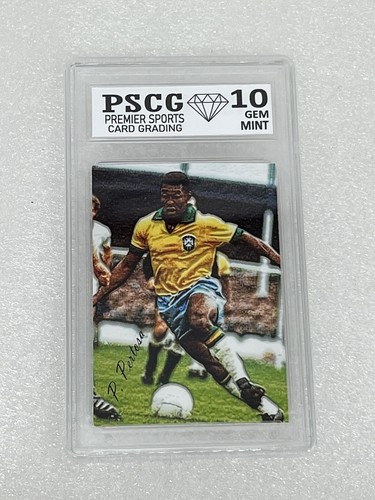 Pele 2020 Pietro Pertosa Artist ACEO Art Print Sample Card Graded 10 Promo