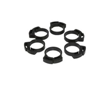 RA TWO LITTLE FISHIES Ratchet Clip Plastic Hose Clamp Set - 1" - 6 pk