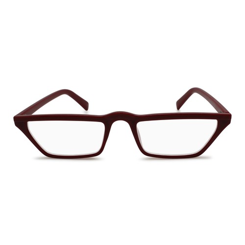 Half Eye Reading Glasses Classic Retro Vintage Rectangle Red Tortoise Pink Small - Picture 2 of 9
