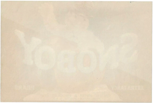 Original scarce 1930s SNOBOY pear crate label Pacific Fruit Produce Seattle WA - Picture 2 of 3