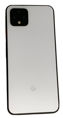 Google Pixel 4 (G020I) 64GB White Unlocked Android Smartphone-Good