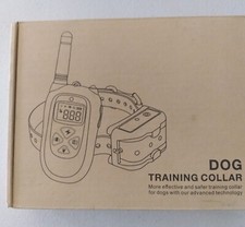 Dog Training Collar Static Shock And Vibration Remote Controlled NIB