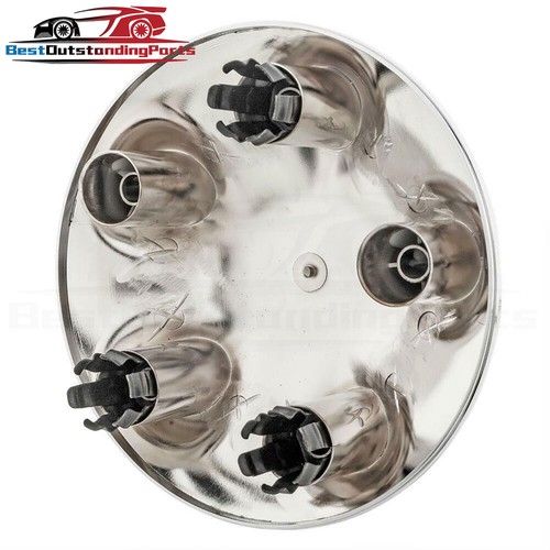 4x 17" Chrome Wheel Center Hub Caps Lug Nut Covers For Ford F-150 Lobo 2000-04 - Picture 7 of 11