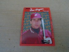 1990 Donruss  VON HAYES   # BC-25 PHILADELPHIA PHILLIES 