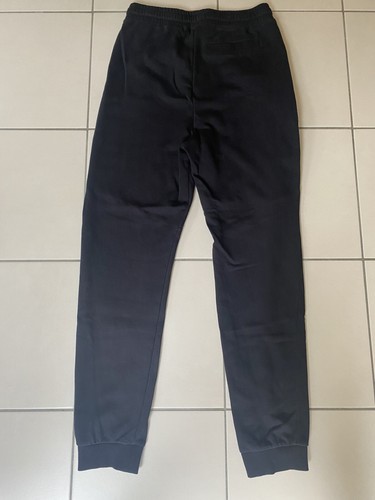 H&M Tracksuit Bottoms Boys Black with FOREVS writing on each side Size 14Y+ - Picture 5 of 5