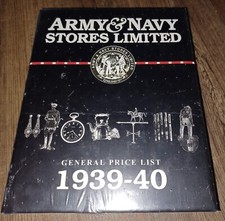 Army & Navy Stores Limited General Price List 1939-40 (still in shrink wrap)