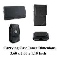 Universal Extra Small Flip Phone or Cell Phone Carrying Case up to 3.6x2.0x1.1"