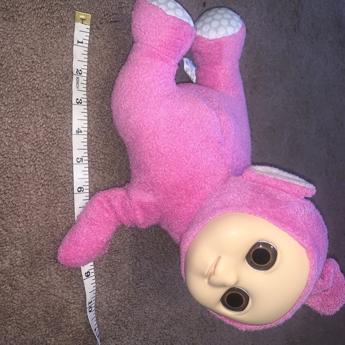 Teletubbbies Pink Ping Tiddlytubbies Soft Toy Plush Crawling