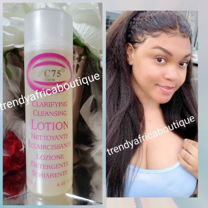 FC75 PARIS Clarifying Cleanser Lotion. Deep Face Cleansing