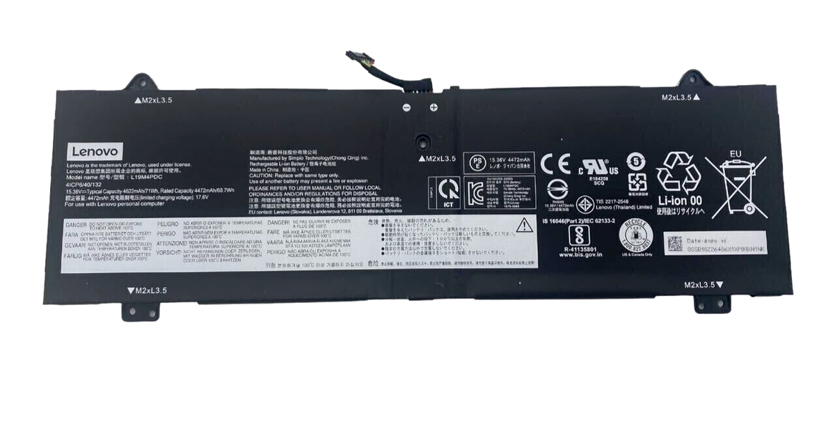ASKC L19M4PDC Laptop Akku für Ideapad Yoga 7-14ITL5 7-15ITL5 Series Notebook L19C4PDC L19L4PDC 5B10Z26479 5B10Z26482 5B10Z26485 15.36V 71Wh 4622mAh ASKC L19M4PDC Laptop Akku für Ideapad Yoga 7-14ITL5 7-15ITL5 Series Notebook L19C4PDC L19L4PDC 5B10Z26479 5B10Z26482 5B10Z26485 15.36V 71Wh 4622mAh