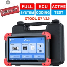 USED XTOOL D7 Car OBD2 Scanner Bi-directional Diagnostic Full System Coding Tool