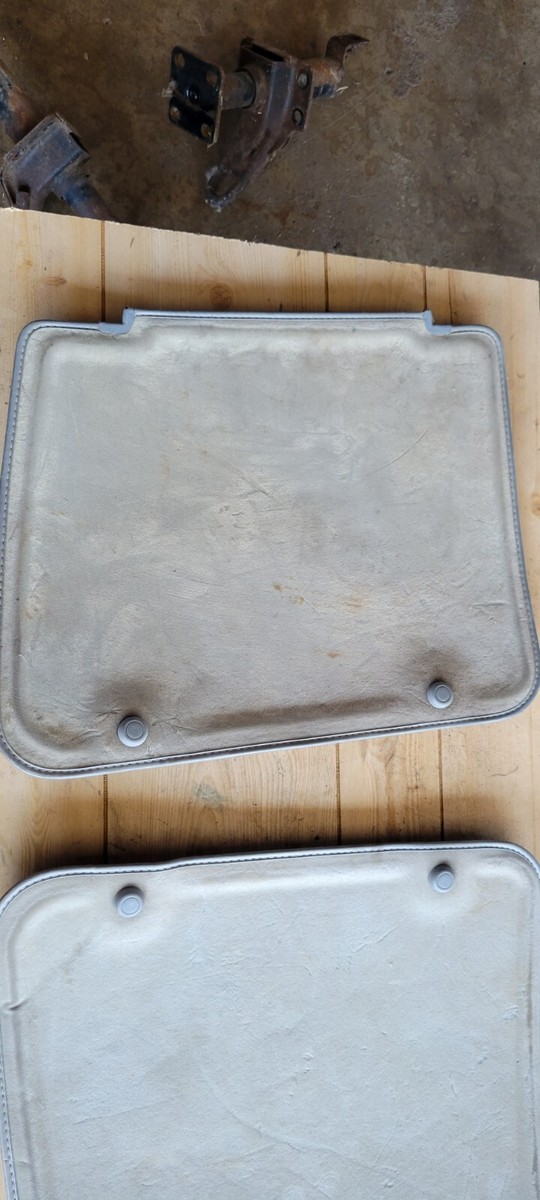 1980-83 Datsun 280zx Sun Shade Insert T Top Pair Gray | eBay