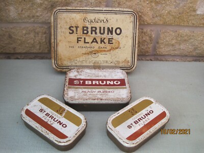 liverpool tobacco tin Retro Vintage Tobacco Tins St Bruno Brand Ogden's Liverpool by Imperial  Tobacco