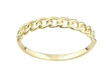 9ct Yellow Gold Infinity Ring by Citerna