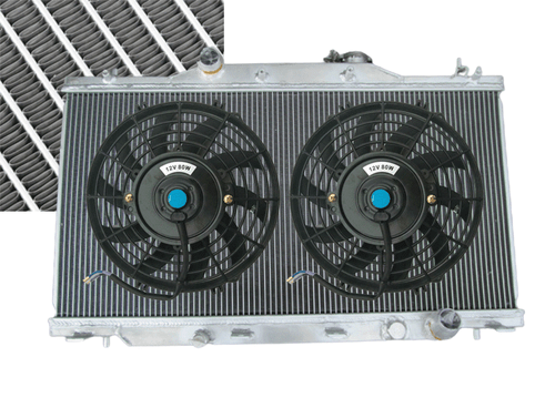 Intercambiador De Aluminio De Montaje Lateral, Intercooler Ventilador