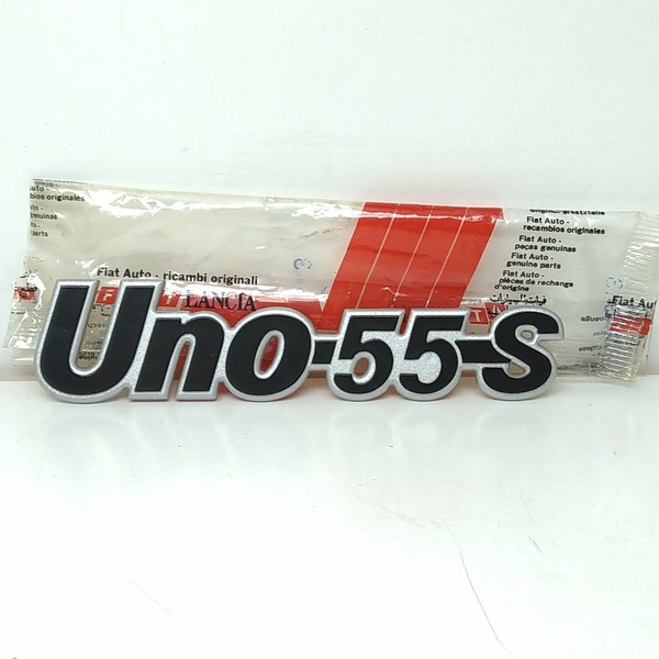 Aufkleber Modellbezeichnung Fiat Uno 55 S Original 5974543-image