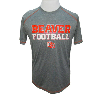 OREGON STATE BEAVERS Men's (Size Medium) Gray Short Sleeve Graphic T-Shirt Top