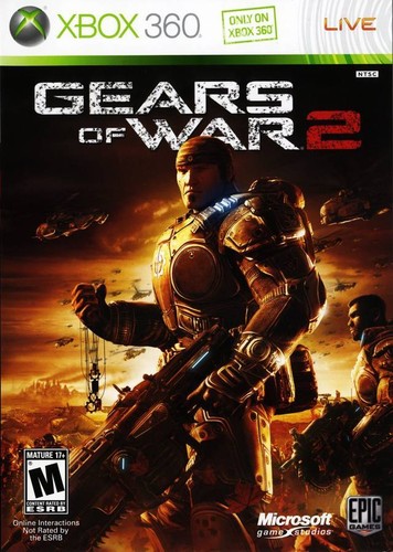 Gears Of War 2 Xbox 360 Great Condition Complete Fast Shipping - 第 1/1 張圖片