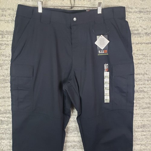 5.11 Tactical Pants Mens 2XL Cargo Blue Ripstop TDU Workwear NWT Measure 41x32 - Picture 1 of 12