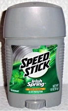 Speed Stick Men's IRISH SPRING Deodorant, Lot of 1, 2, 3 , 6 (1.8 Oz/51 gr) Ea.*