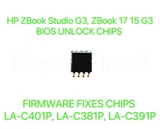 HP ZBOOK STUDIO G3, ZBOOK 17 G3, ZBOOK 15 G3, NO PASSWORD BIOS CHIP LA-C401P